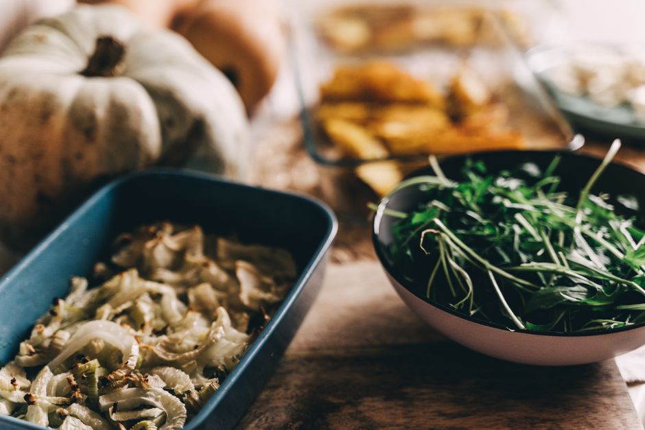 Gratin de légumes d’hiver : poireaux, carottes, pommes de terre